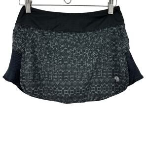 Mountain Hardwear Printed Skort Small Athletic Hiking‎ Skirt Shorts Outdoor Wear